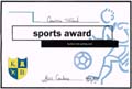 Courtnie Sports Award